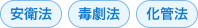 安衛法 毒劇法 化管法